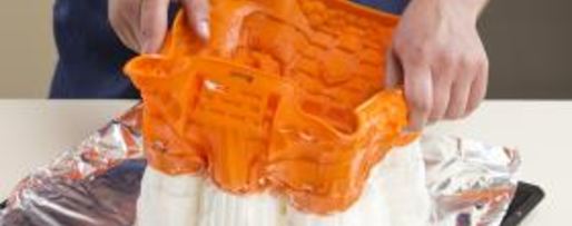 Шаг 3: торта-мороженого песочного замок