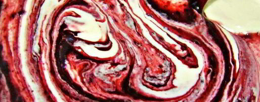 Шаг 8: торта-мороженого ягодно-ореховый дуэт