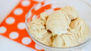 Рецепт Яблочного мороженого из молока