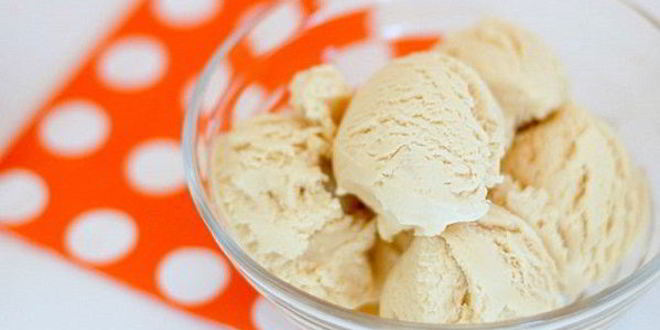 Рецепт яблочного мороженого из молока