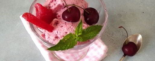 Шаг 5: ягодного мороженого с мятой