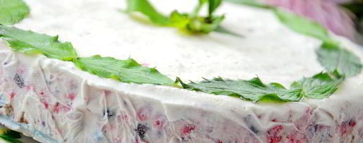 Шаг 9: ягодного торта-мороженого