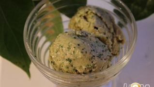 Рецепт Зеленого мороженого с авокадо и рукколой