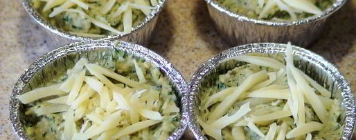 Шаг 2: баклажанового мусса под сырной корочкой