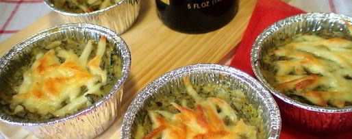 Шаг 3: баклажанового мусса под сырной корочкой