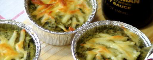 Шаг 6: баклажанового мусса под сырной корочкой