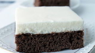 Рецепт Брауни с муссом из маршмеллоу