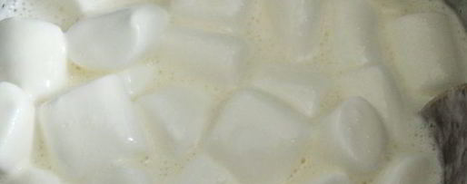 Шаг 4: брауни с муссом из маршмеллоу