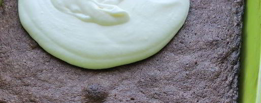 Шаг 7: брауни с муссом из маршмеллоу