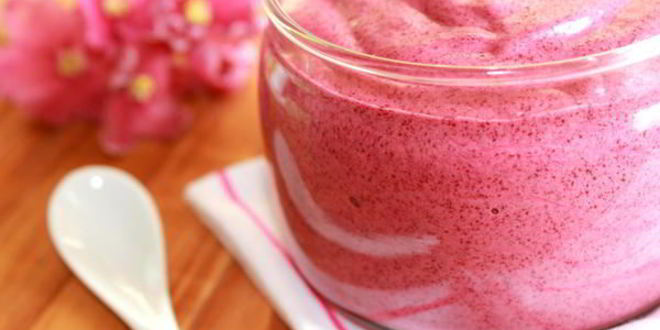 Рецепт чернично-яблочного мусс