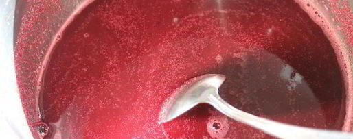 Шаг 2: чернично-яблочного мусс