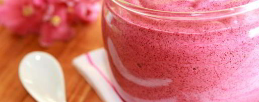 Шаг 4: чернично-яблочного мусс