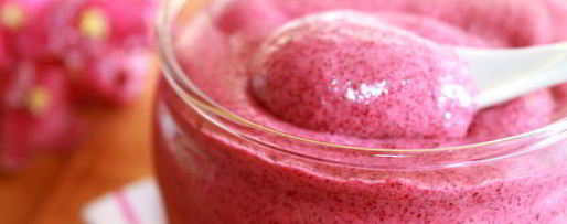 Шаг 5: чернично-яблочного мусс