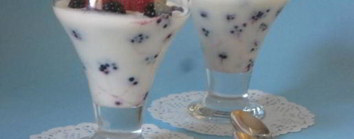 Шаг 4: ежевики с муссом из зефира