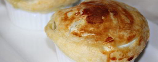 Шаг 3: грушевого мусса запеченного под слоеным тестом