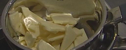 Шаг 2: клубничного мусса с белым шоколадом