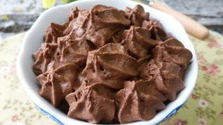 Рецепт Крема-мусса из шоколада и воды