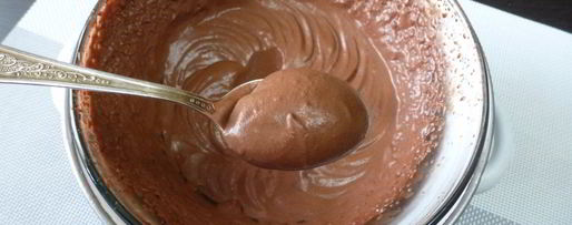 Шаг 4: крема-мусса из шоколада и воды