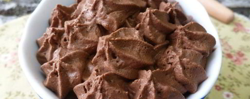 Шаг 5: крема-мусса из шоколада и воды