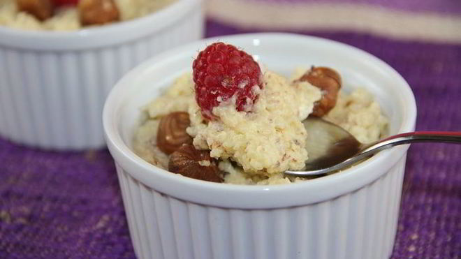 Рецепт Лимонно-медового мусс с фундуком