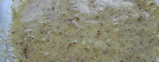 Шаг 2: лимонно-медового мусс с фундуком