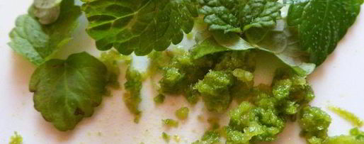 Шаг 1: мусса из авокадо с клубникой и шоколадом