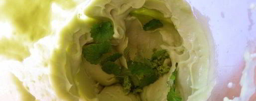 Шаг 2: мусса из авокадо с клубникой и шоколадом