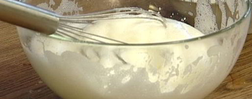 Шаг 3: мусса из белого шоколада