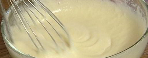 Шаг 5: мусса из белого шоколада