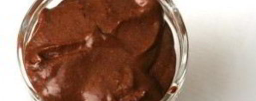 Шаг 2: мусса из горького шоколада с коньяком