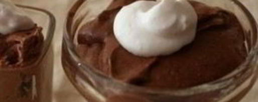 Шаг 3: мусса из горького шоколада с коньяком