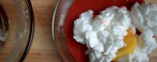 Шаг 1: мусса из клубники