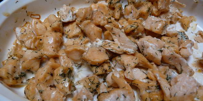 Рецепт мусса из лосося