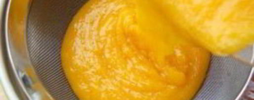 Шаг 1: мусса из персиков