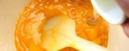 Шаг 3: мусса из персиков