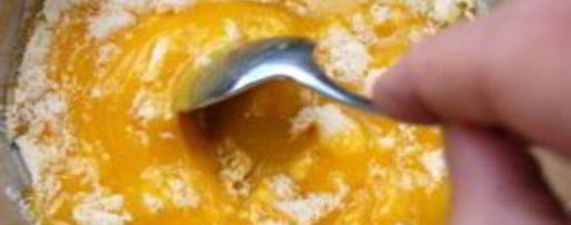 Шаг 5: мусса из персиков