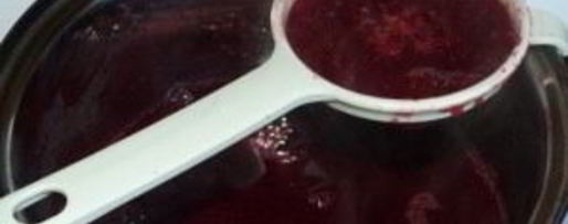 Шаг 2: мусса из смородины