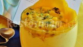 Рецепт Мусса манго маракуйя