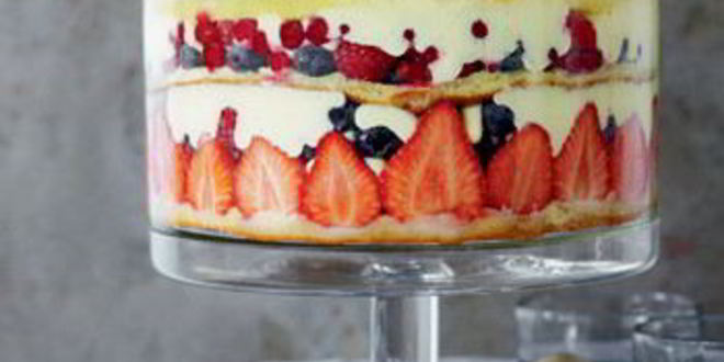 Рецепт мусса с лесными ягодами