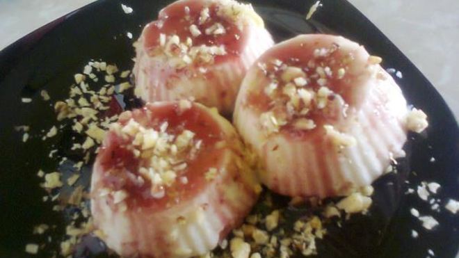 Рецепт Мусса яблочного на манной крупе