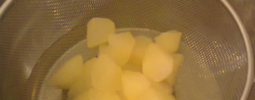 Шаг 2: мусса яблочного на манной крупе