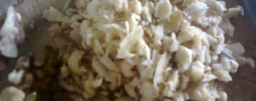 Шаг 8: мусса яблочного на манной крупе