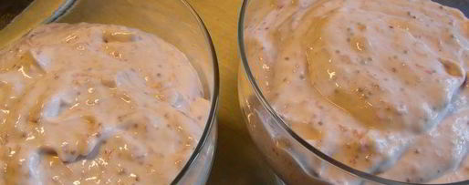 Шаг 3: нежного мусса-крема с инжиром и грецкими орехами