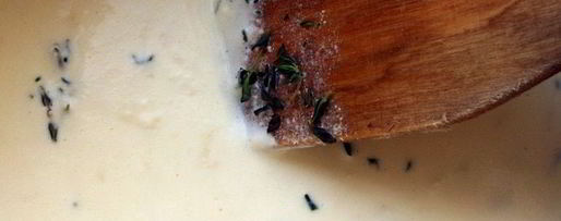 Шаг 3: пасты ракушки с муссом из семги, маскарпоне, руколы и красной икрой