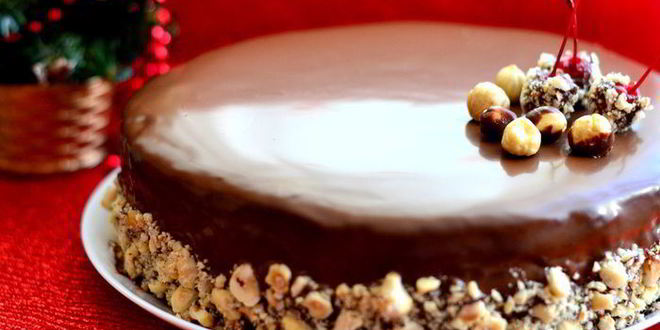 Рецепт рождественского торта-мусса ферреро