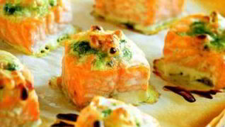 Рецепт Семги со сливочным муссом