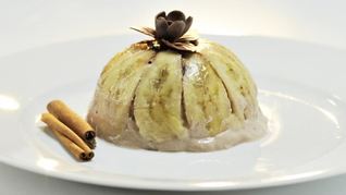 Рецепт Шоколадна-бананового мусс лайт