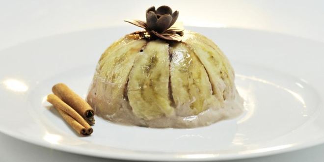 Рецепт шоколадна-бананового мусс лайт