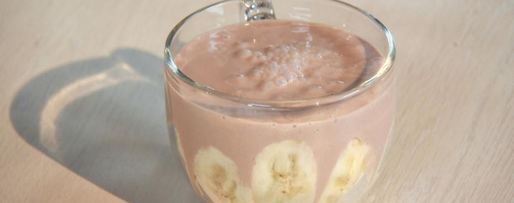 Шаг 3: шоколадна-бананового мусс лайт