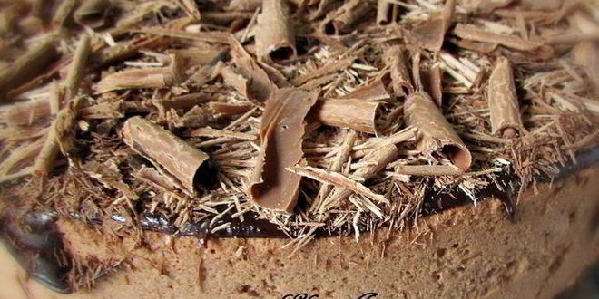 Рецепт шоколадна-вишневого торт-мусс